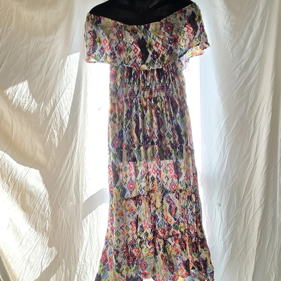 Watercolor Sundress EUC - Picture 5 of 8